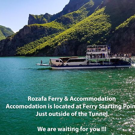 Rozafa Ferry & Accommodation Koman Экстерьер фото